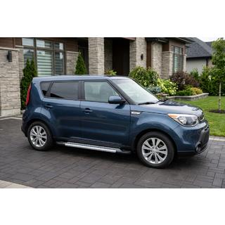 Bočné nášľapy New Vision Grey (2 ks, hliník) Kia Soul II 2013–2018 fotografia 1