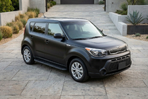 Kia Soul II 2013–2018 Bočné prahy Tayga Black (2 ks, hliník) fotografia 1