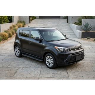 Bočné prahy Tayga Black (2 ks, hliník) Kia Soul II 2013–2018 fotografia 1