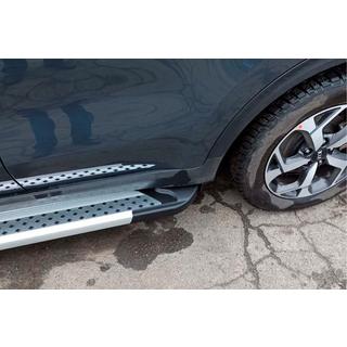 Bočné nášľapy New Vision Grey (2 ks, hliník) Kia Sportage 2015–2021 fotografia 3