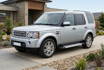 Land Rover Discovery IV 2009–2017 Bočné nášľapy New Vision Grey (2 ks, hliník) fotografia 1