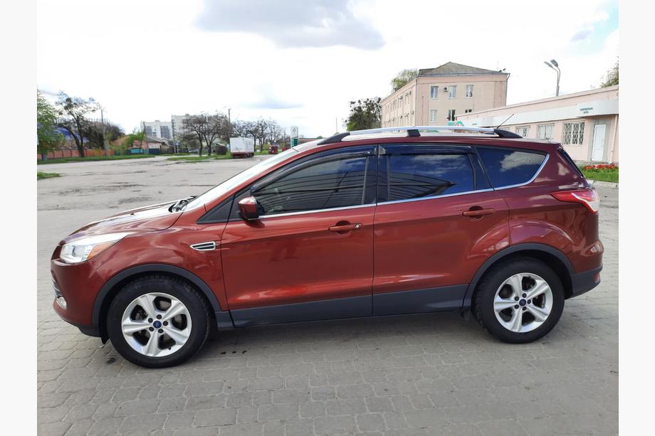 Ford Kuga/Escape 2013–2019 Turecké strešné lyžiny, chróm (2 ks) Image