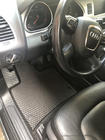 Audi Q7 2005–2015 EVA autokoberce (čierne) 2 rady (5 rohoží) fotografia 2