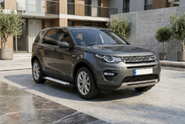 Land Rover Discovery Sport 2014– Bočné nášľapy Allmond Grey (2 ks, hliník) 2019+ fotografia 1