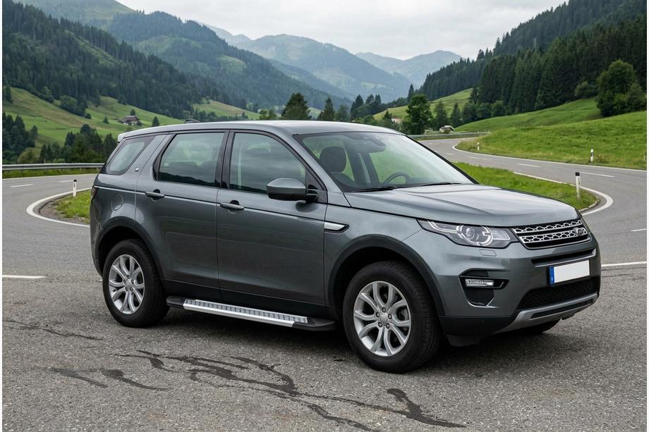Land Rover Discovery Sport 2014– Bočné nášľapy Vision New Grey (2 ks, hliník) 2014-2019 Image
