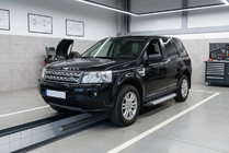 Land Rover Freelander II 2006–2014 Bočné nášľapy New Vision Grey (2 ks, hliník) fotografia 1