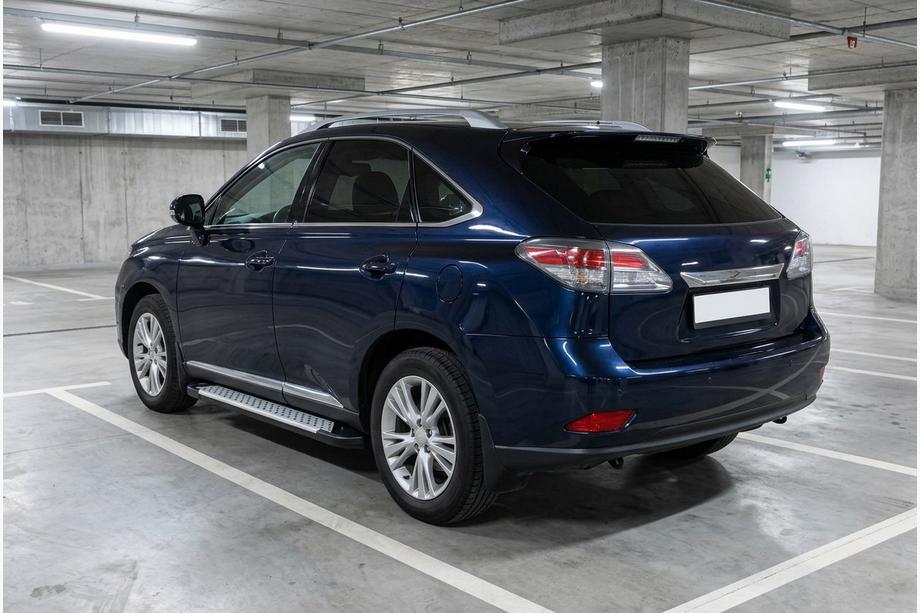 Lexus RX 2009–2015 Bočné nášľapy Allmond Grey (2 ks, hliník) Image