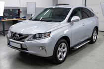 Lexus RX 2009–2015 Bočné nášľapy Line (2 ks, hliník) fotografia 1