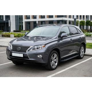 Bočné nášľapy RedLine Black (2 ks, hliník) Lexus RX 2009–2015 fotografia 1
