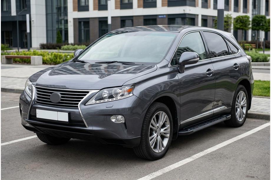 Lexus RX 2009–2015 Bočné nášľapy RedLine Black (2 ks, hliník) Image