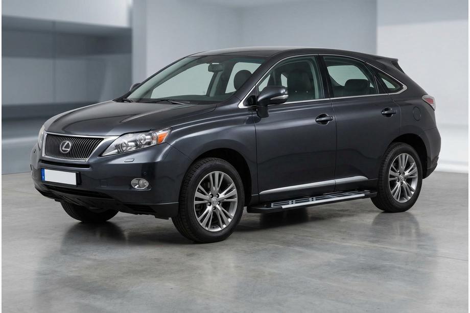 Lexus RX 2009–2015 Bočné prahy Sunrise (2 ks, hliník) Image
