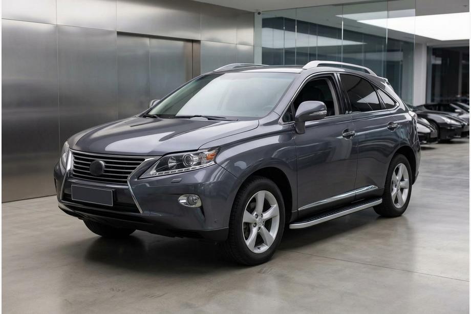 Lexus RX 2009–2015 Bočné nášľapy Tayga Grey (2 ks, hliník) Image