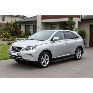 Bočné nášľapy Tayga Black (2 ks, hliník) Lexus RX 2009–2015 fotografia 1