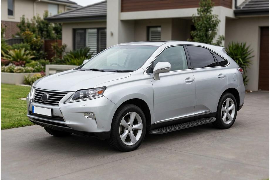 Lexus RX 2009–2015 Bočné nášľapy Tayga Black (2 ks, hliník) Image