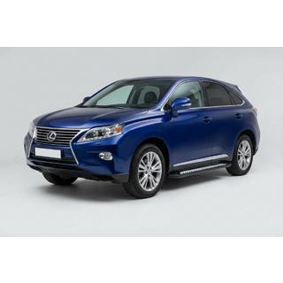 Bočné prahy New Vision Black (2 ks, hliník) Lexus RX 2009–2015 fotografia 1
