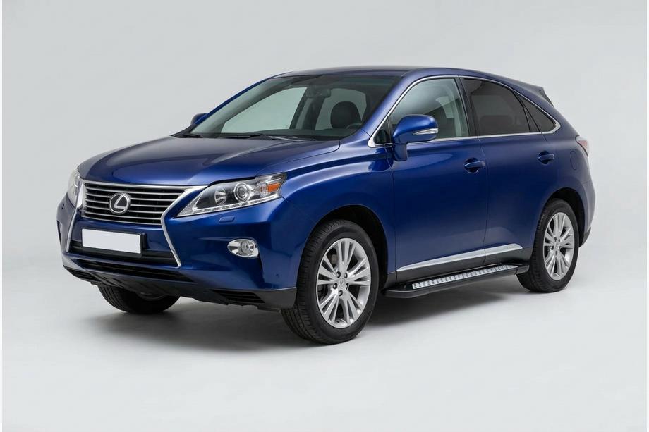 Lexus RX 2009–2015 Bočné prahy New Vision Black (2 ks, hliník) Image