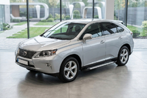 Lexus RX 2009–2015 Bočné nášľapy New Vision Grey (2 ks, hliník) fotografia 2