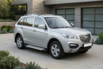 Lifan X60 2011– Bočné nášľapy New Vision Grey (2 ks, hliník) fotografia 1