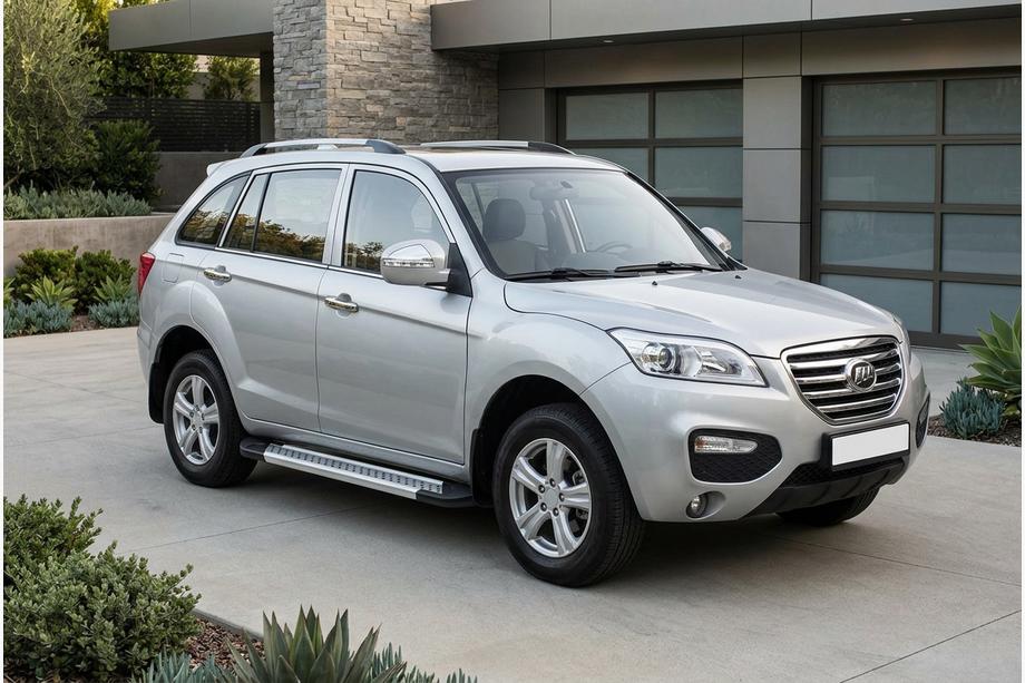 Lifan X60 2011– Bočné nášľapy New Vision Grey (2 ks, hliník) Image