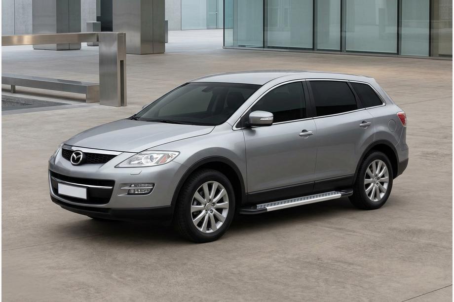 Mazda CX-9 2007–2016 Bočné nášľapy New Vision Grey (2 ks, hliník) Image