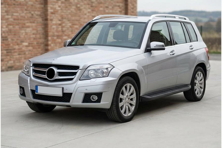 Mercedes GLK class X204 2008–2015 Bočné prahy Tayga Black (2 ks, hliník) Image