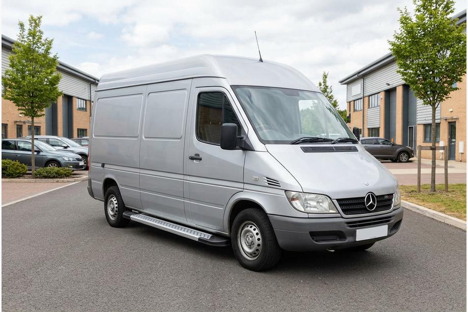 Mercedes Sprinter W901/902/903/904/905 1995–2006 Bočné nášľapy New Vision Grey (2 ks, hliník) Image