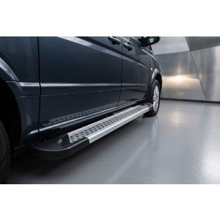 Bočné nášľapy New Vision Grey (2 ks, hliník) Mercedes Vito W639 2004–2014 fotografia 1