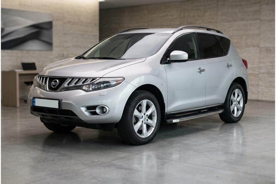 Nissan Murano 2008–2014 BlackLine bočné nášľapy (2 ks, hliník) Image