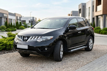 Nissan Murano 2008–2014 Bočné prahy New Vision Black (2 ks, hliník) fotografia 1