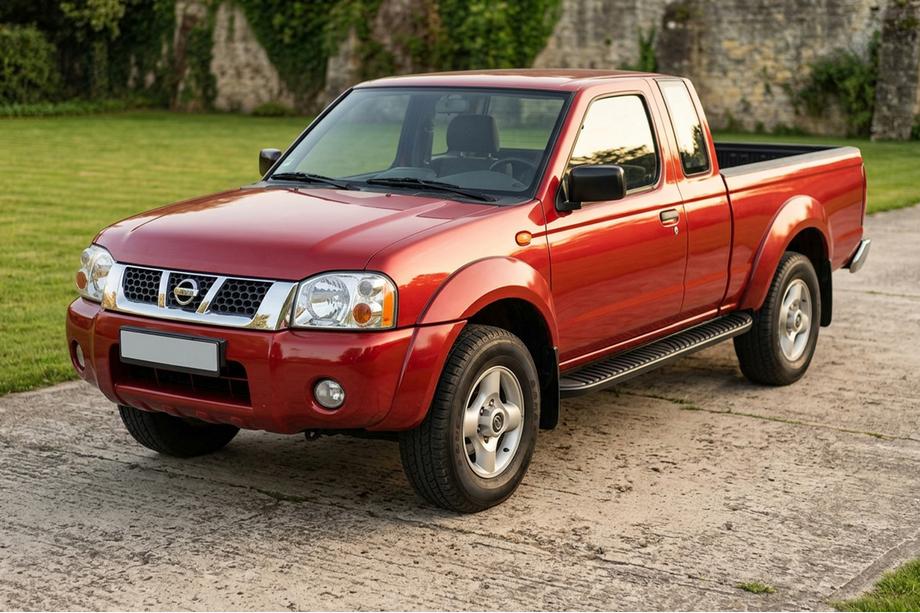 Nissan NP300 1999–2015 Bočné prahy Tayga Black (2 ks, hliník) Image