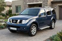 Nissan Pathfinder R51 2005–2014 Bočné nášľapy New Vision Grey (2 ks, hliník) fotografia 1