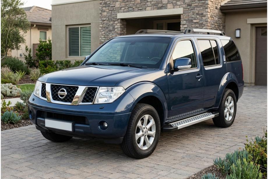 Nissan Pathfinder R51 2005–2014 Bočné nášľapy New Vision Grey (2 ks, hliník) Image