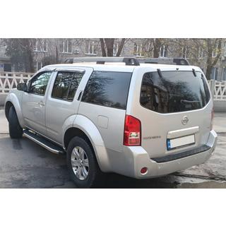 BlackLine bočné nášľapy (2 ks, hliník) Nissan Pathfinder R51 2005–2014 fotografia 3