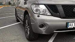 Nissan Patrol Y62 2010–2024 Bočné nášľapy New Vision Grey (2 ks, hliník) fotografia 8