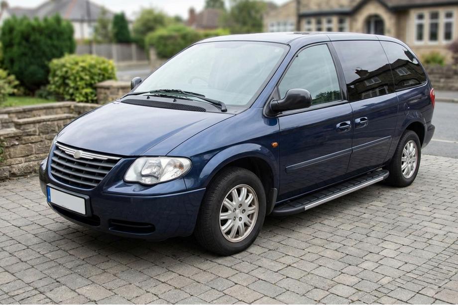 Chrysler Voyager 2001–2007 Bočné nášľapy Duru (2 ks, hliník) Image