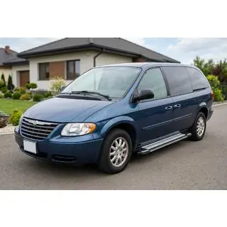 Bočné nášľapy Rainbow (2 ks, hliník) Chrysler Voyager 2001–2007 fotografia 1