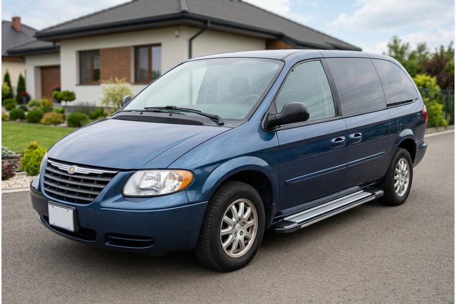 Chrysler Voyager 2001–2007 Bočné nášľapy Rainbow (2 ks, hliník) Image