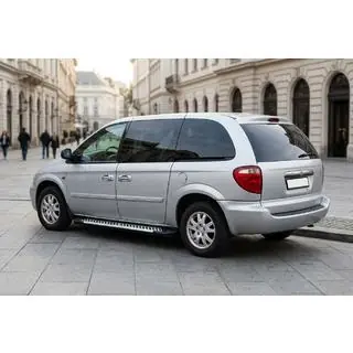 Bočné nášľapy Line (2 ks, hliník) Chrysler Voyager 2001–2007 fotografia 1