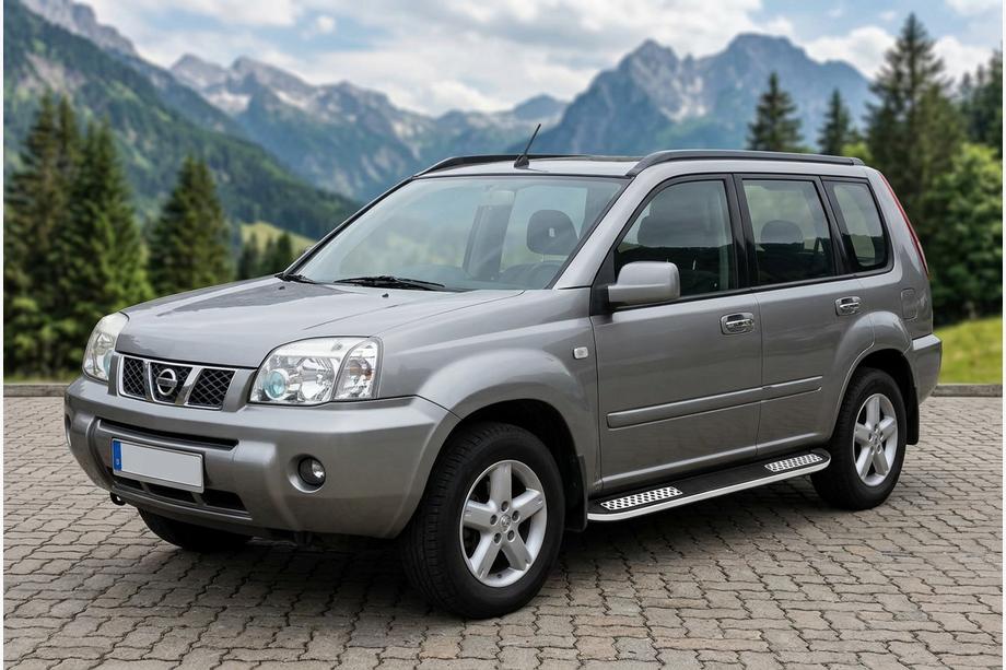 Nissan X-trail T30 2002–2007 Bočné nášľapy Tayga V2 (2 ks, hliník) Image