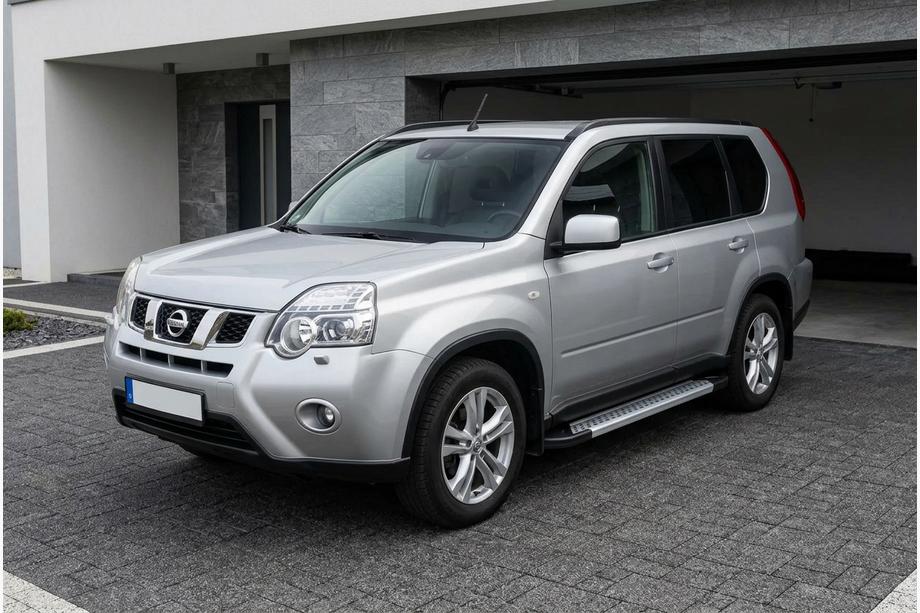Nissan X-trail T31 2007–2014 Bočné nášľapy New Vision Grey (2 ks, hliník) Image