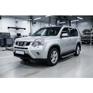 Bočné nášľapy BlackLine (2 ks, hliník) Nissan X-trail T31 2007–2014 fotografia 1