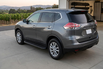 Nissan X-trail T32/Rogue 2014–2021 Bočné prahy Tayga Black (2 ks, hliník) fotografia 1
