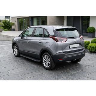 Bočné prahy Tayga Black (2 ks, hliník) Opel Crossland X 2017–2024 fotografia 1