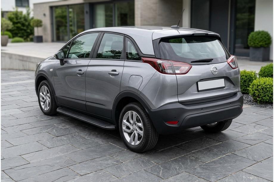 Opel Crossland X 2017–2024 Bočné prahy Tayga Black (2 ks, hliník) Image