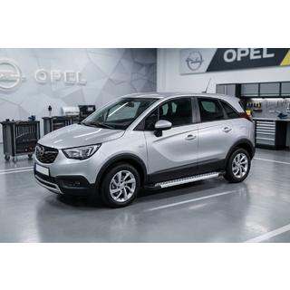 Bočné nášľapy New Vision Grey (2 ks, hliník) Opel Crossland X 2017–2024 fotografia 1