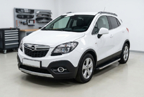 Opel Mokka 2012–2021 Bočné nášľapy BlackLine (2 ks, hliník) fotografia 1