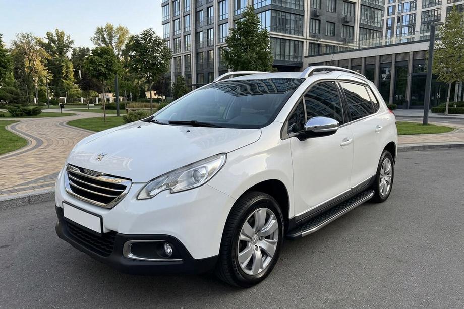 Peugeot 2008 2013–2019 Bočné nášľapy BlackLine (2 ks, hliník) Image