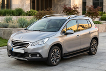 Peugeot 2008 2013–2019 Bočné prahy Tayga Black (2 ks, hliník) fotografia 1