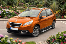 Peugeot 2008 2013–2019 Bočné nášľapy Tayga V2 (2 ks, hliník) fotografia 1