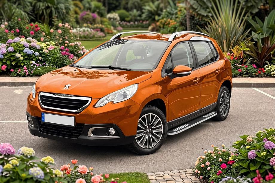 Peugeot 2008 2013–2019 Bočné nášľapy Tayga V2 (2 ks, hliník) Image